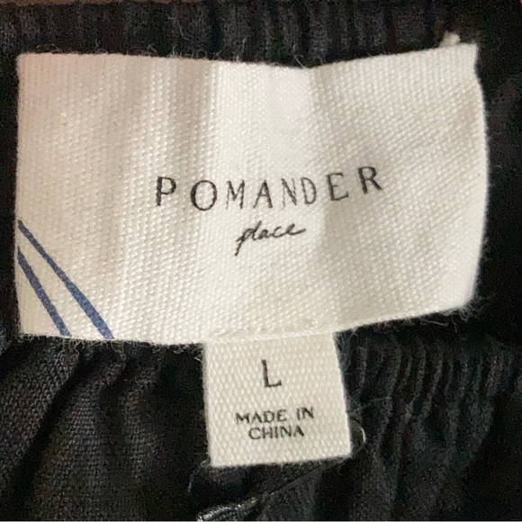 Pomander Place Ares Puff Sleeve Mini Dress-Black-Women’s L & XL-Cocktail-NEW - Picture 7 of 14